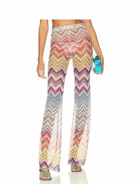 Missoni Mare Trousers in Macro Multi Chevron